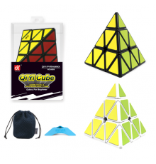 Кубик-Рубика Пирамида с подставкой и мешочком 6009
