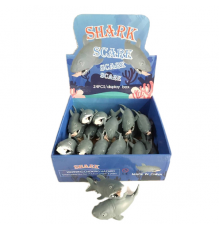 Резиновые акулы, 24 шт в блоке № P99-3